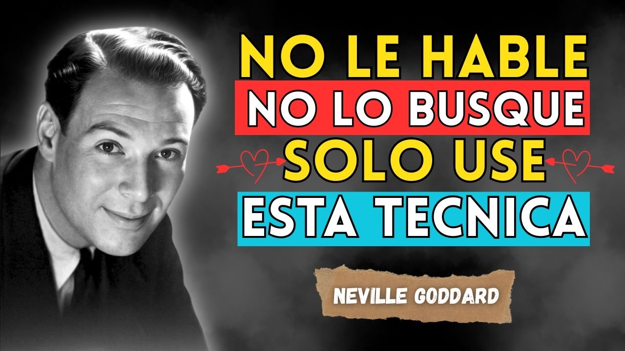 TÉCNICA PARA ATRAER A TU PERSONA ESPECÍFICA 🤍 Método Neville