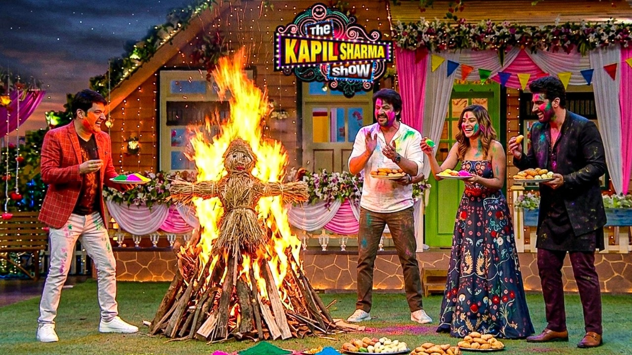 Kapil संग Anil , Arjun ने बनाई होलिका | || The Kapil Sharma Show  || Latest Episode ||