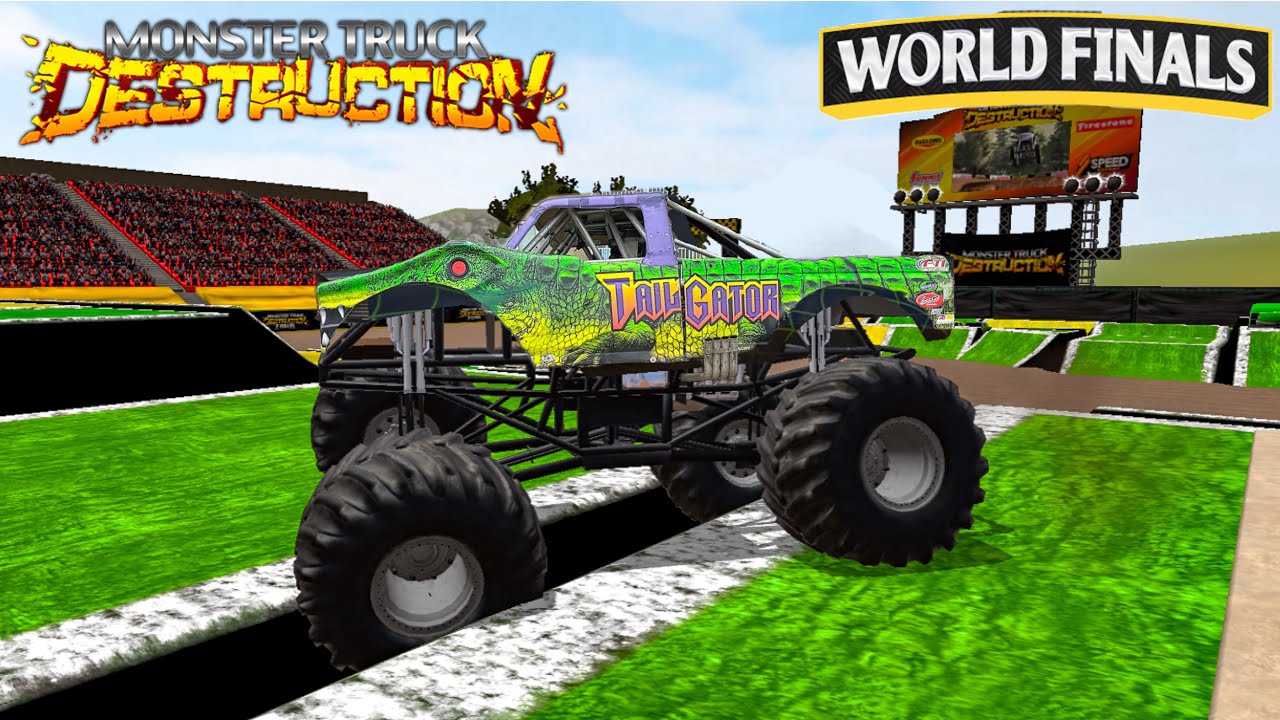Monster Truck Destruction - WORLD FINALS 8 Truck Freestyle Tournament!