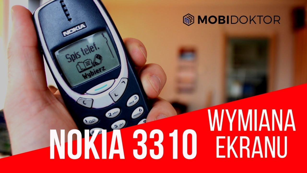 Wymieniamy Ekran w Nokii 3310! [Mobidoktor]