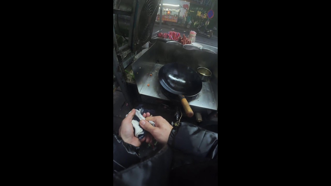 First-Person Fried Rice Livestream | Street Stall Cooking | Real-Time Wok Action