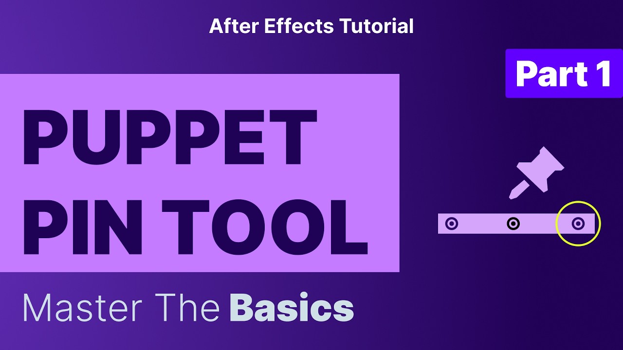 How to use After Effects Puppet Pin Tool - Step by Step Tutorial