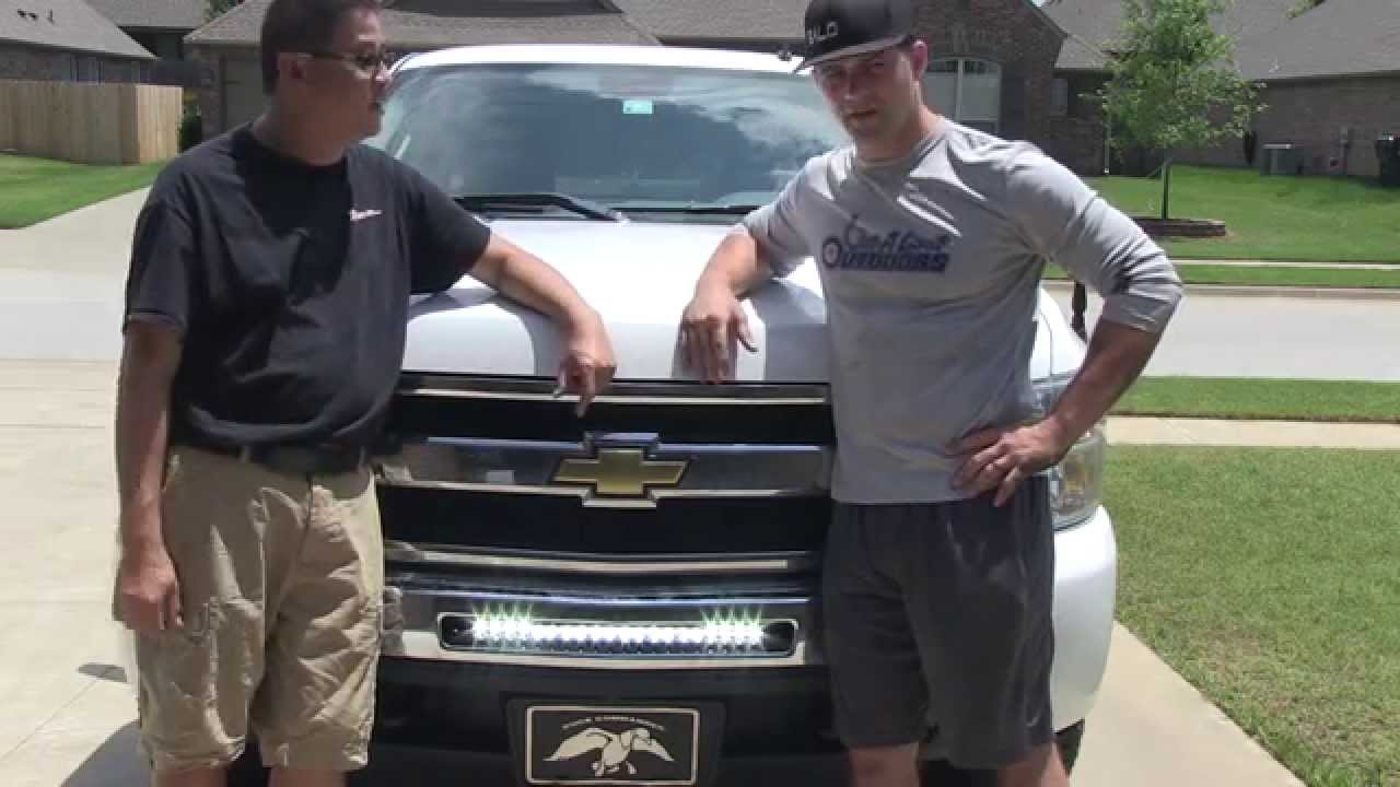 Rigid Indstries Chevy Light Bar Install