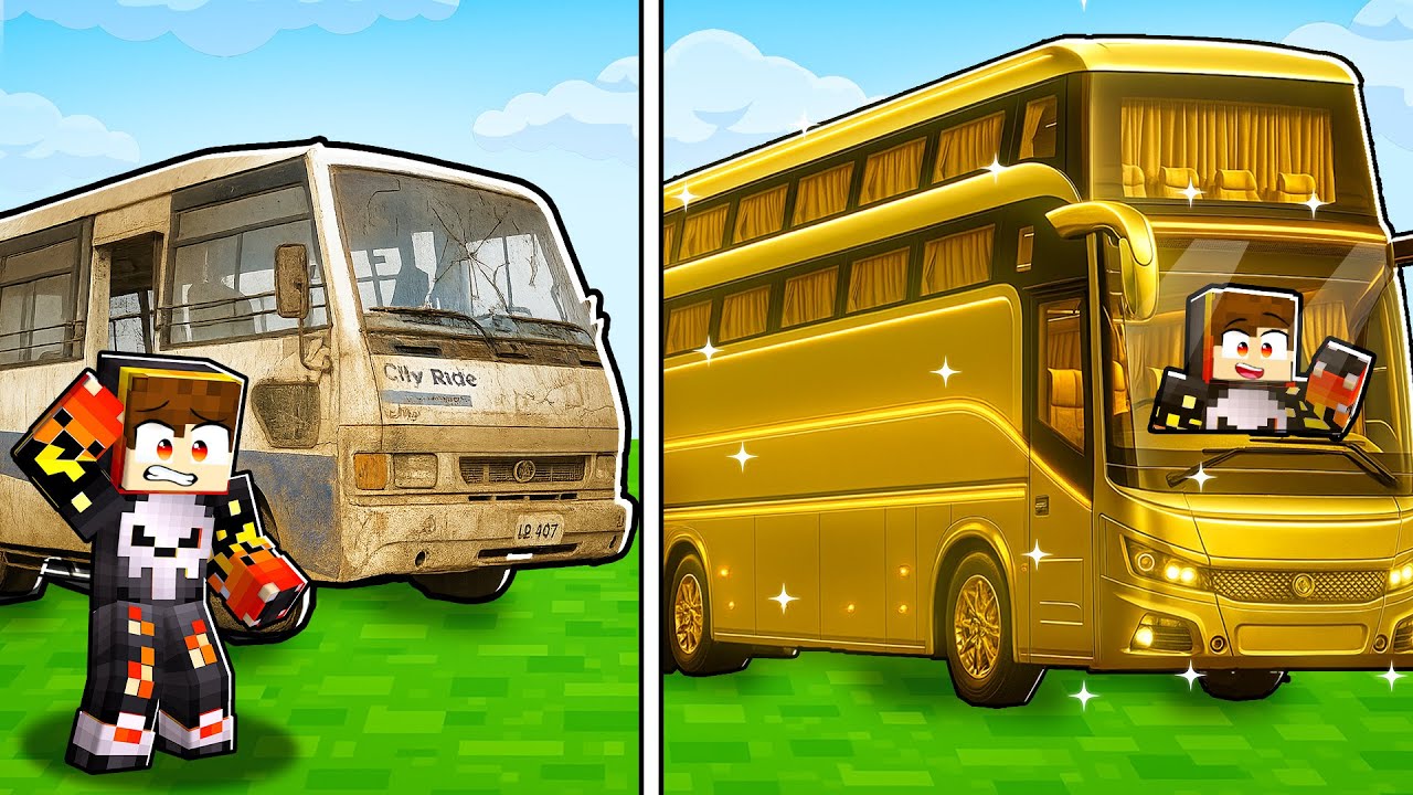 1 Rs BUS VS Rs 1 LAKH Rs BUS IN ROBLOX !!!