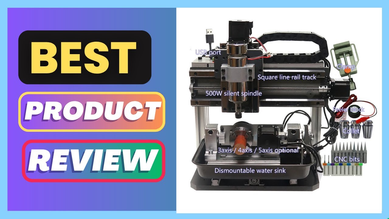 Best LY Mini DIY CNC Router 3020 Square Line Rail 500W