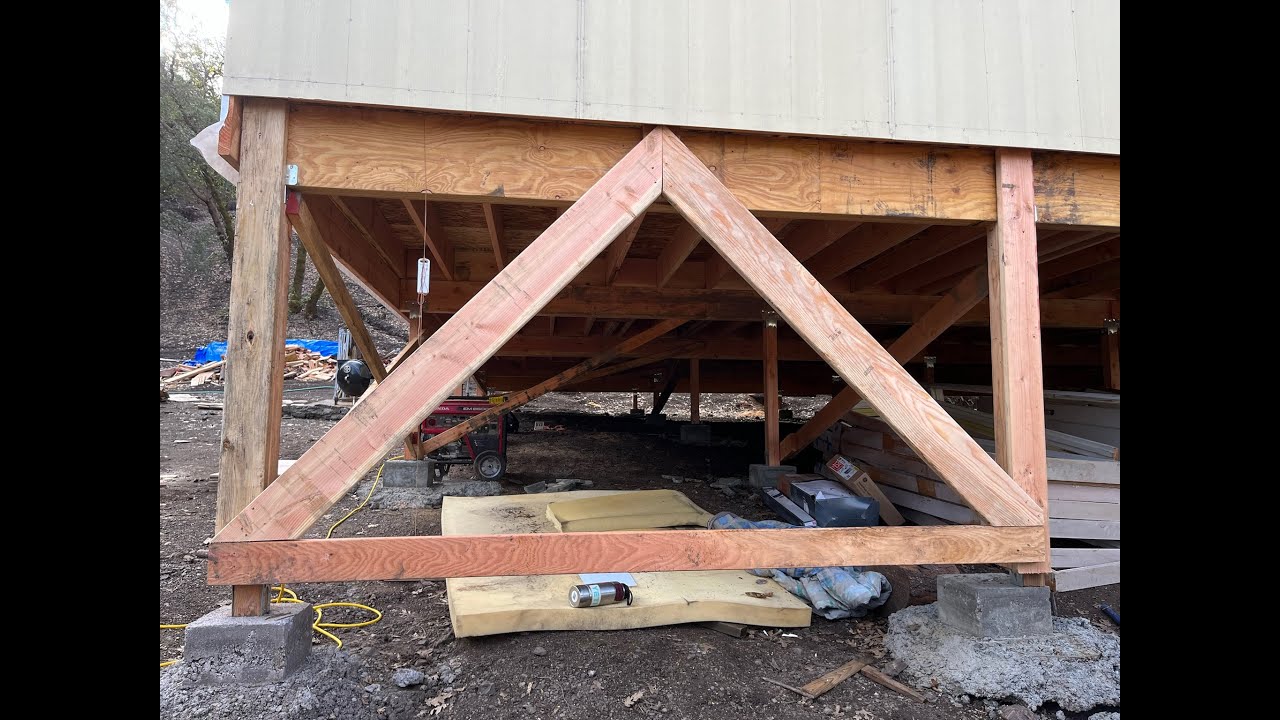 How to Reinforce a Post and Pier Foundation