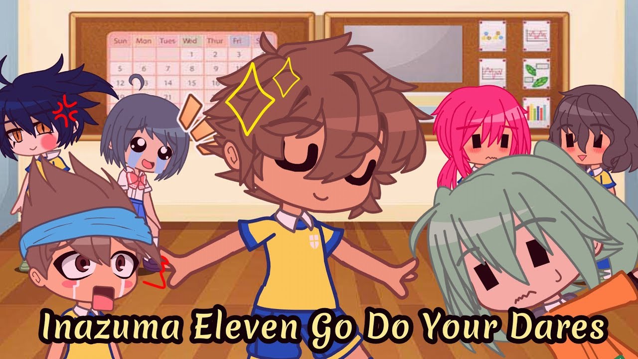 Inazuma Eleven Go do your dares//400 subs special//Inazuma Eleven Go//Gacha Club