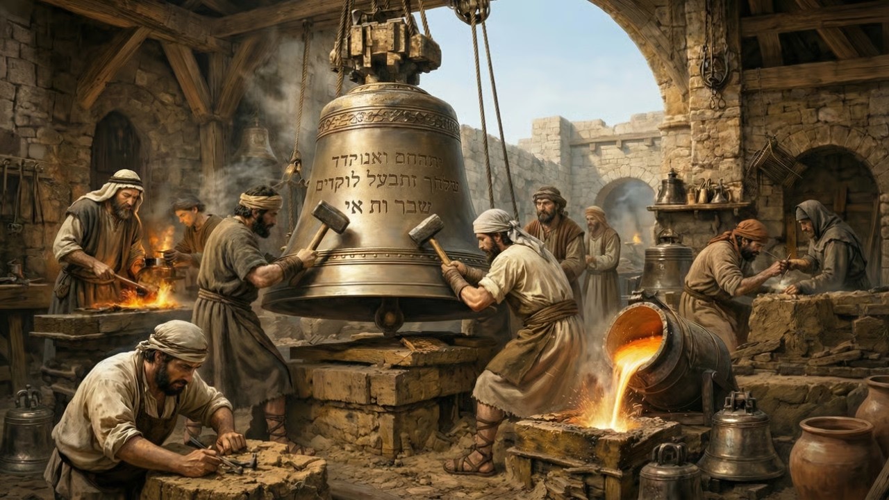 Inside the Cathedral Bell Workshop: The Lost Art of Bell Casting (Full Process)