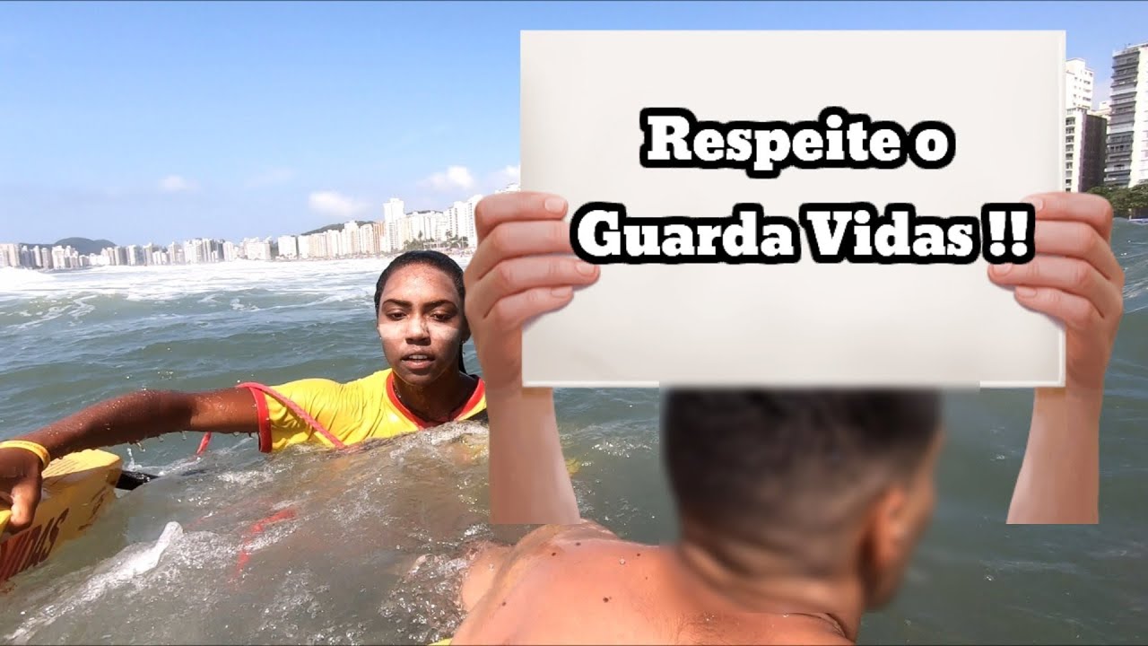 Salvamento de 1 vítima arrastada pela corrente de retorno ❗❗