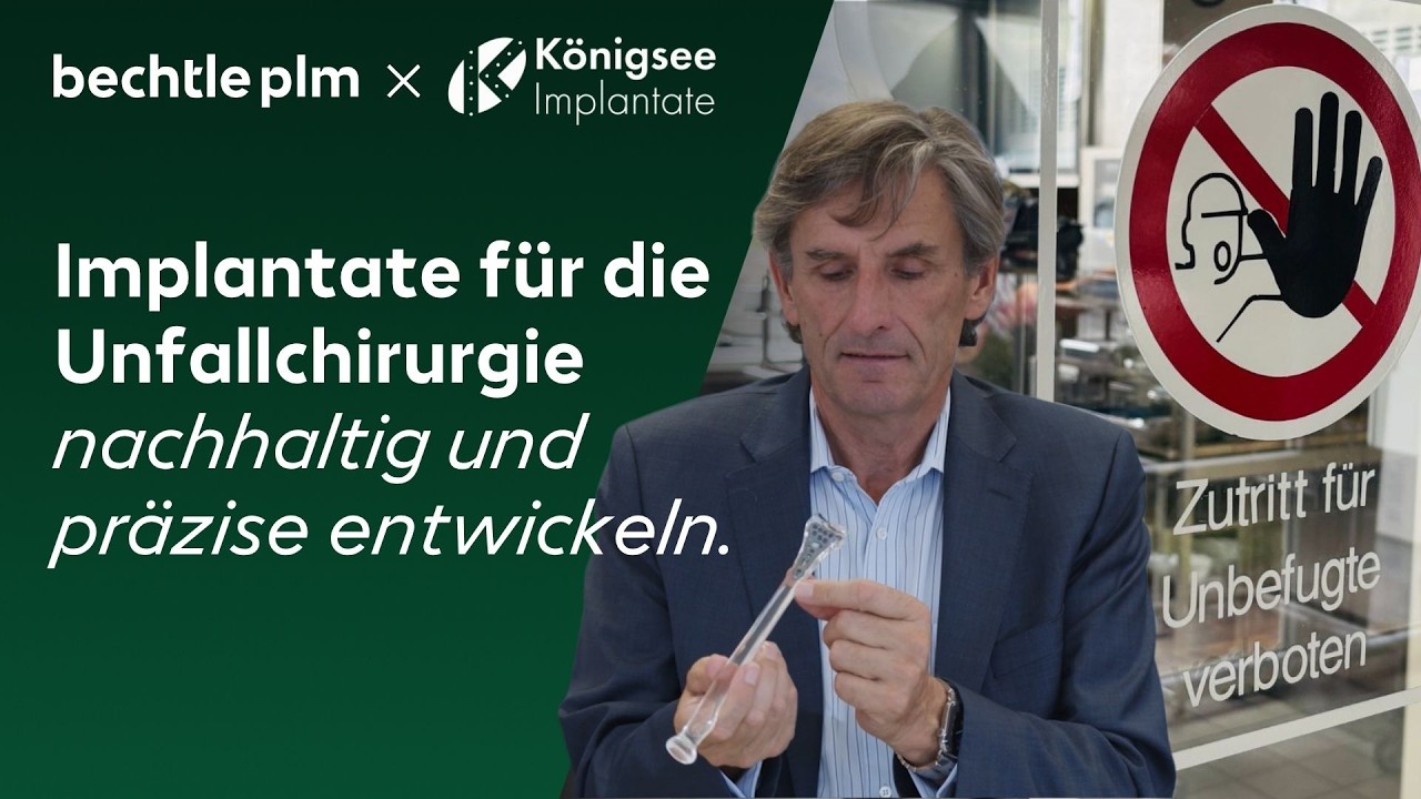 Nachhaltige Medizintechnik: Implantate effizient entwickeln mit SOLIDWORKS | Königsee Implantate
