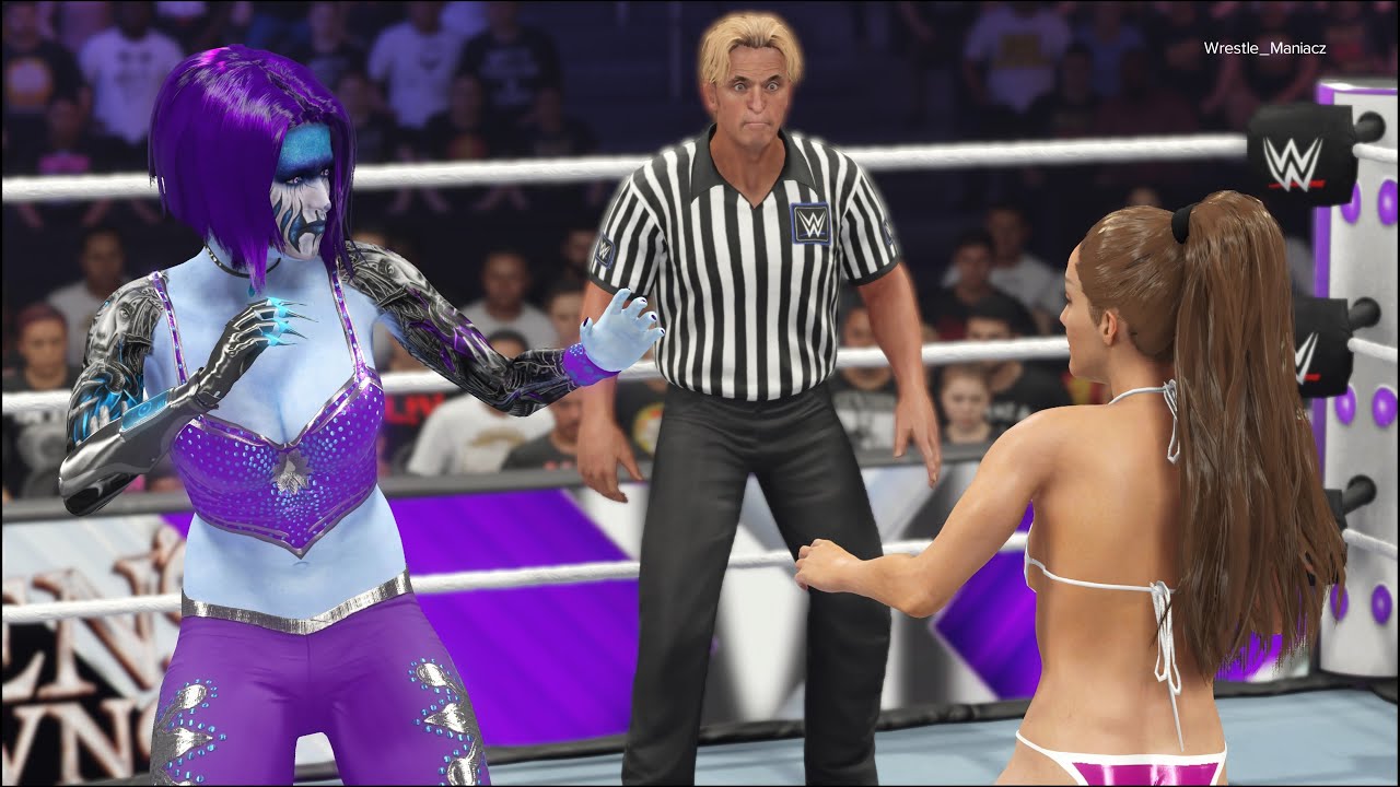 Ариана Гранде против Neon - WWE 2K24