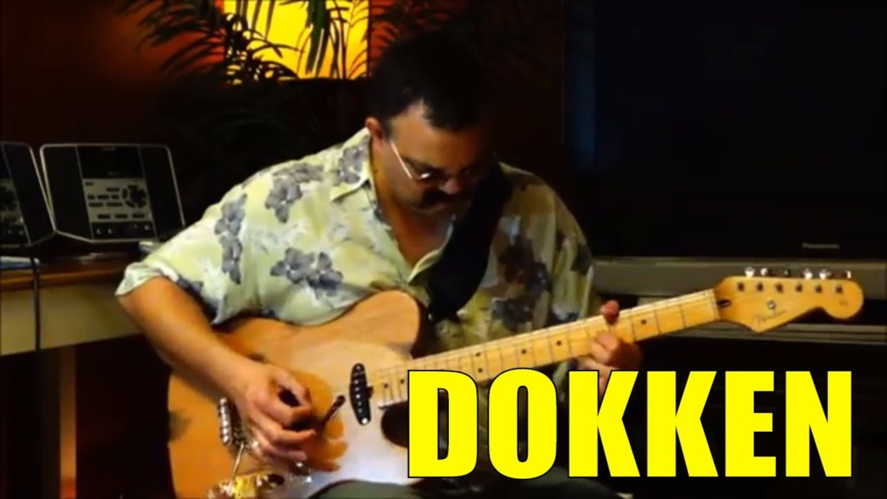 ‼️ Dokken | George Lynch | Burning Like A Flame (1988) | Beast From The East | Guitar Cover