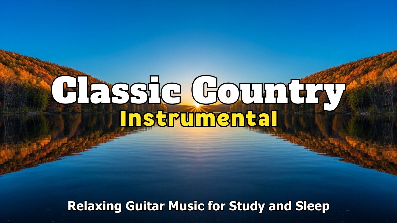 Classic Country Instrumental – Relaxing Music For Study and Sleep | Ep.190