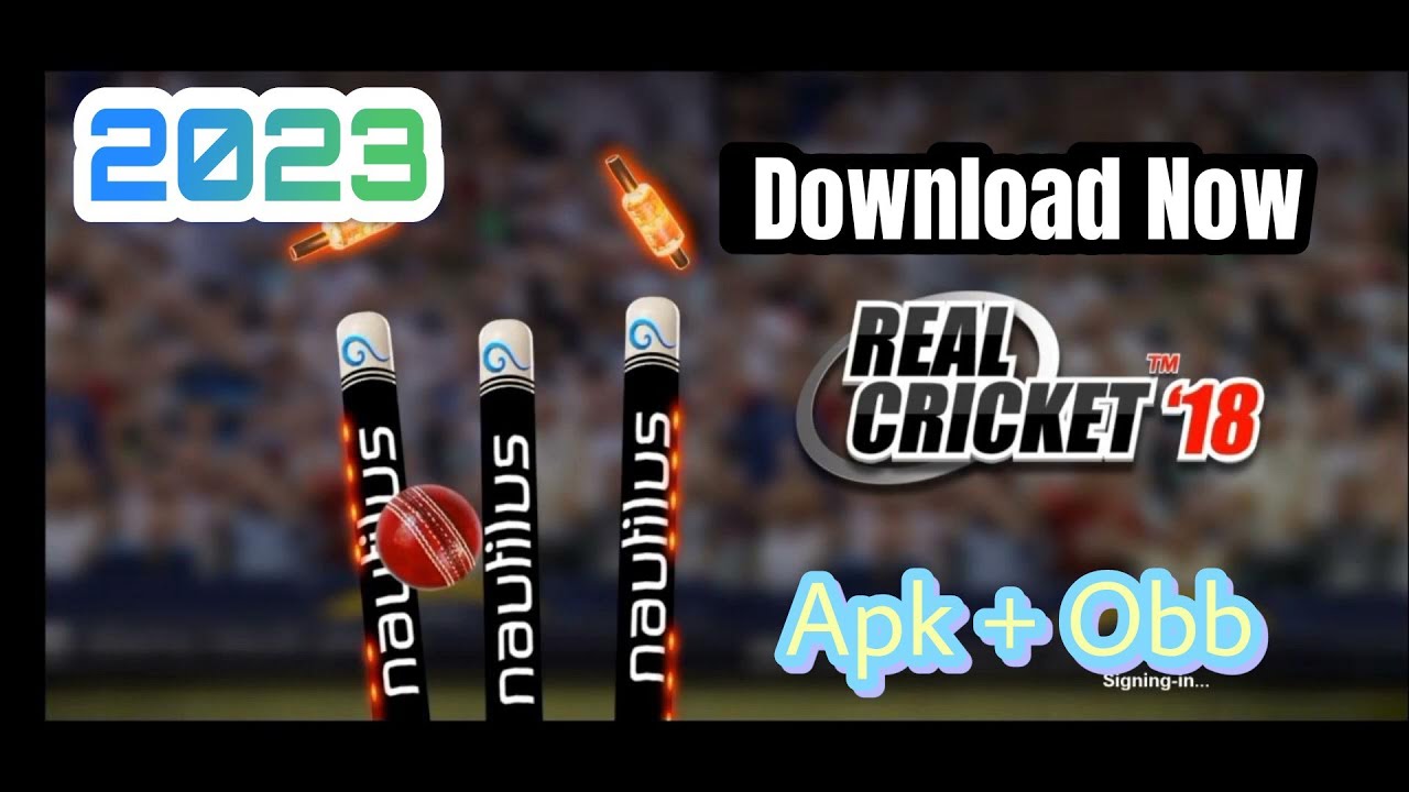 Real Cricket 18 Download in 2023 | Real Cricket 18 Download Link | Real Cricket 18 Mod Apk