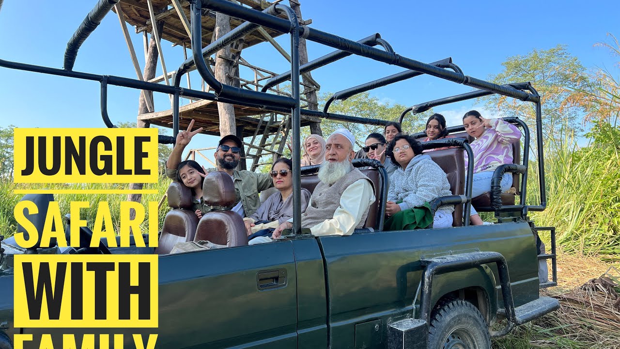 Jungle safari with family  Nash vlog 63