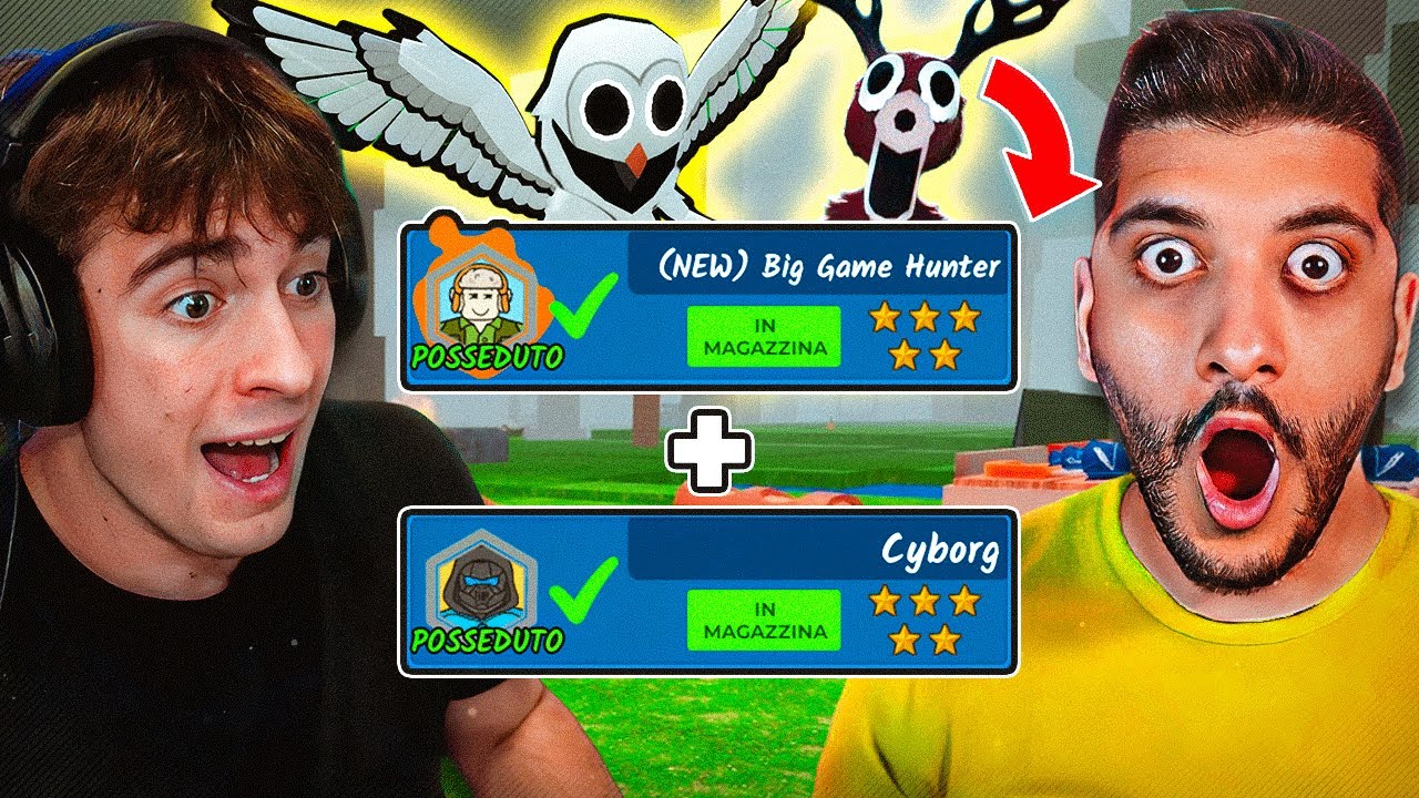 VINCIAMO con le CLASSI pi&ugrave; FORTI del GIOCO su 99 NOTTI nella FORESTA ROBLOX!!