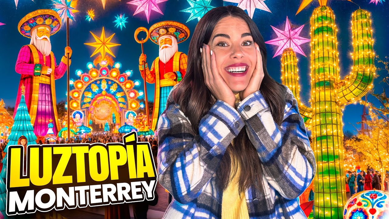 🎄 ¡El FESTIVAL de LUCES NAVIDEÑAS MÁS GRANDE de MÉXICO! 🇲🇽✨