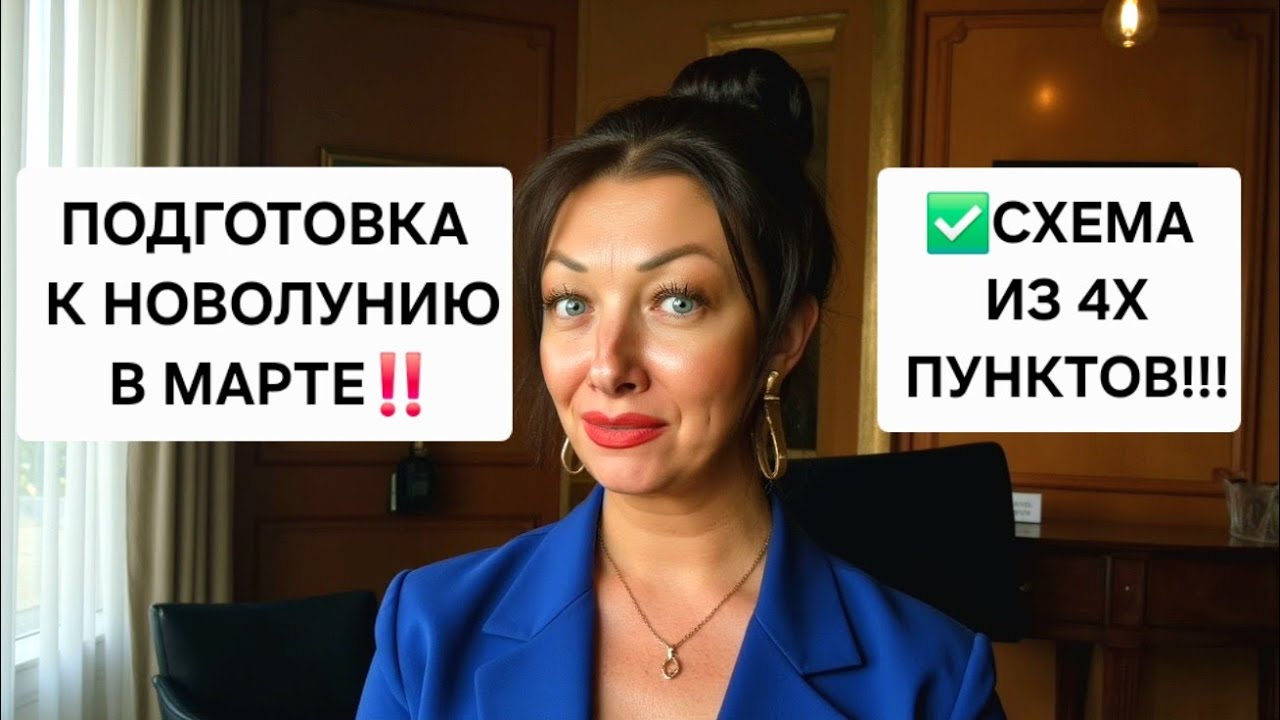 Как правильно подготовиться к гармоничному Новолунию 19 марта 2026? Анастасия Григорян