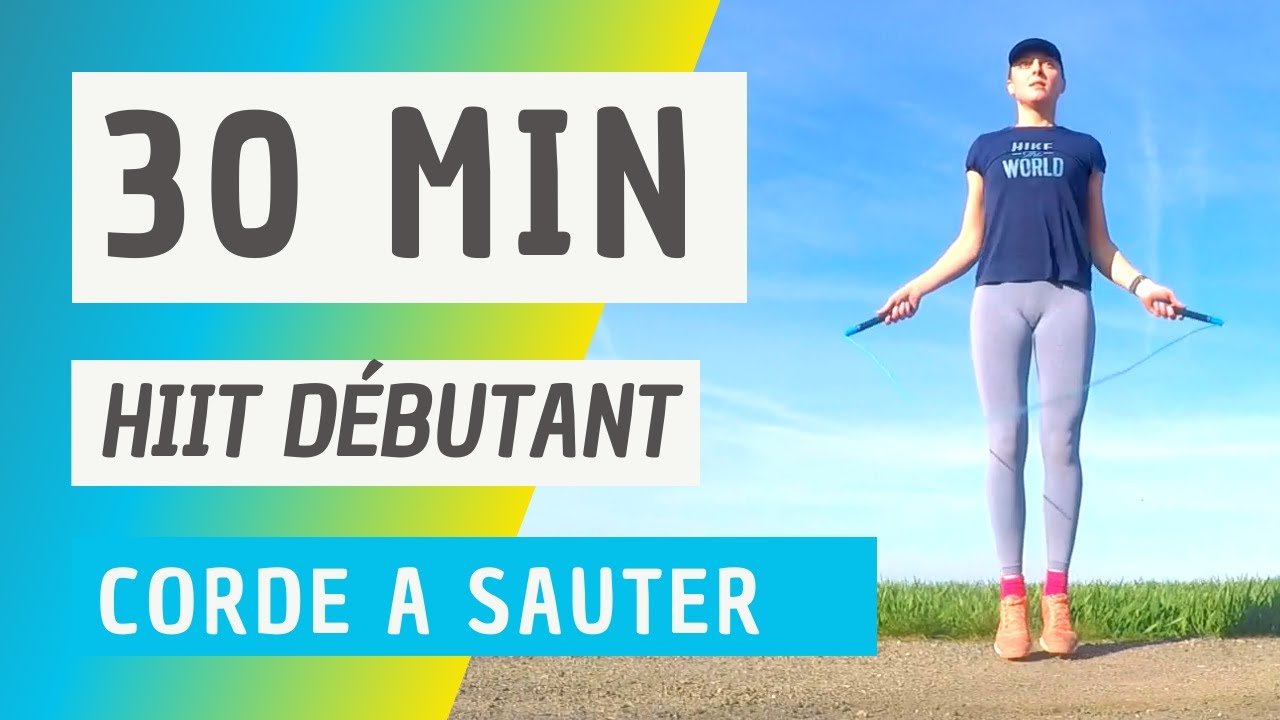 30 Min HIIT CORDE A SAUTER pour DEBUTANT