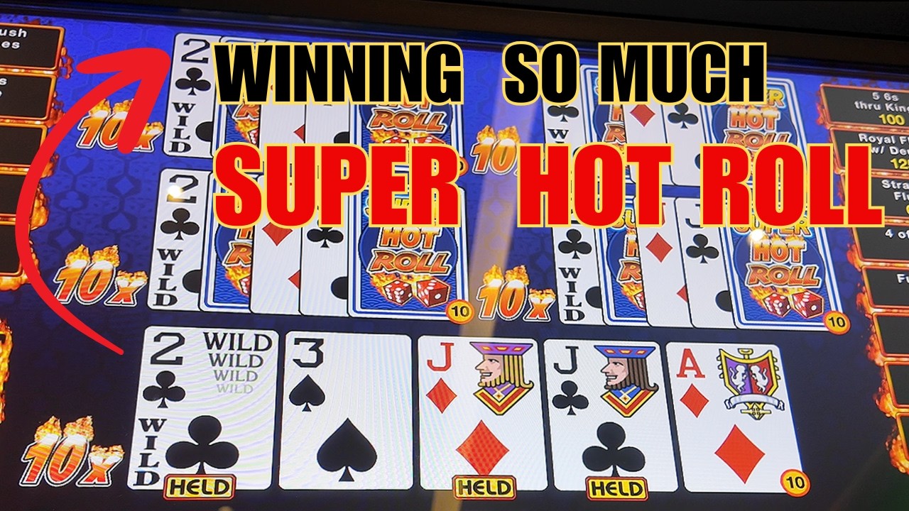 MULTIPLIERS Everywhere - Deuces Wild Bonus - Super Hot Roll - $25 a spin