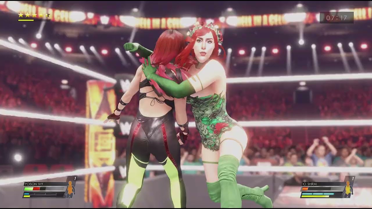 WWE 2K22 - Poison Ivy vs Io Shirai - Iron Woman Match - Women's U.S Championship