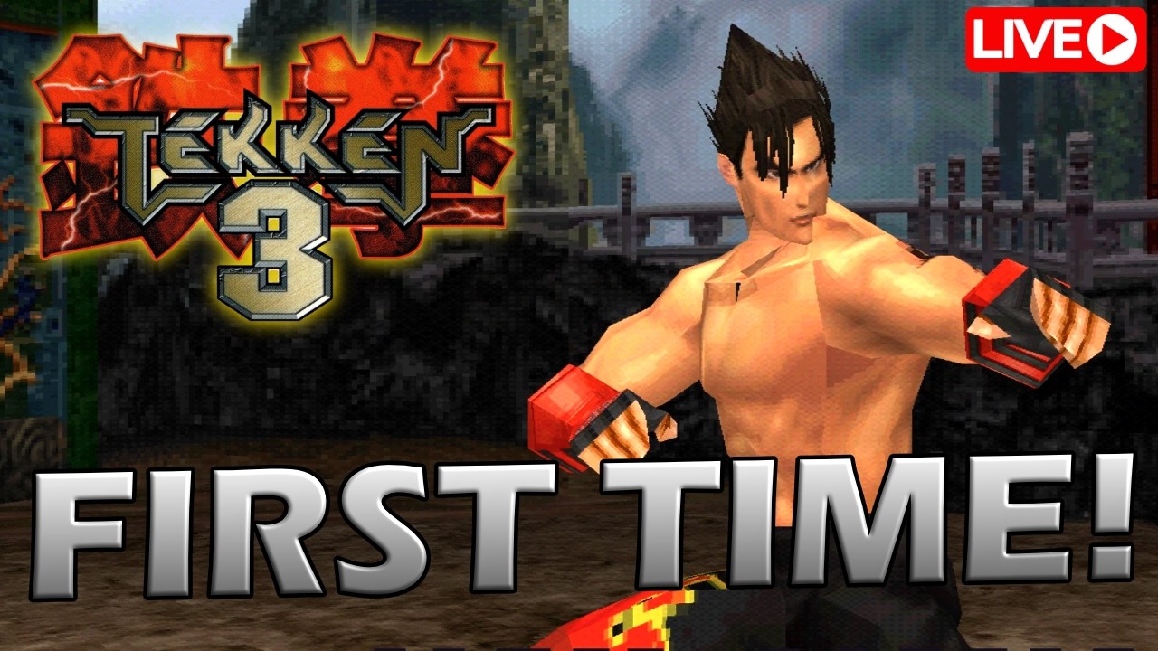 My FIRST TIME Playing Tekken 3 on Original PS1 Hardware 🥊