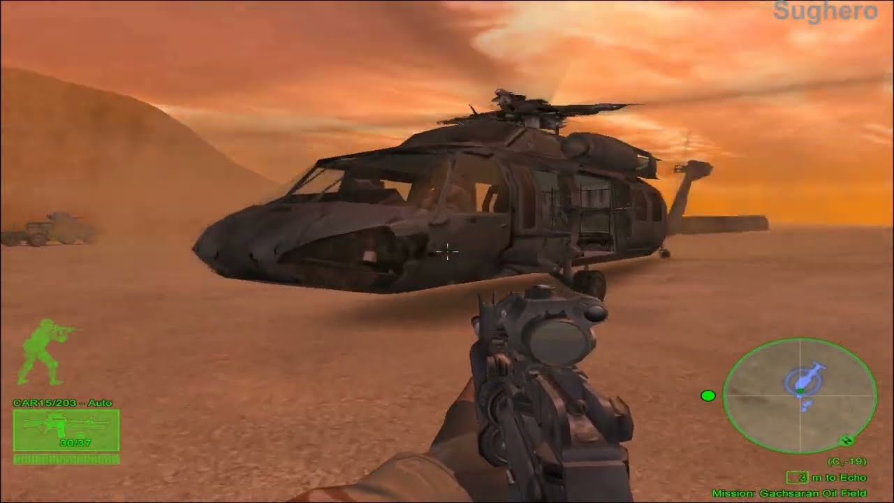 Delta Force: Black Hawk Down - Team Sabre - Iran 05 - Gachsaran Oil Field (Operator)