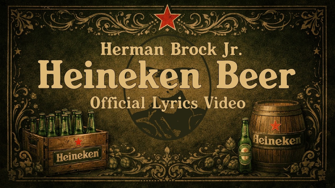 Heineken® Beer - Herman Brock Jr. & The Eurocasters (OFFICIAL LYRICS VIDEO) Country song.