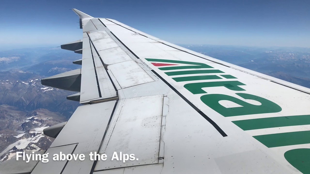 Flight Report | Alitalia Economy Class Europe | Flying from Amsterdam to Rome | Airbus A321