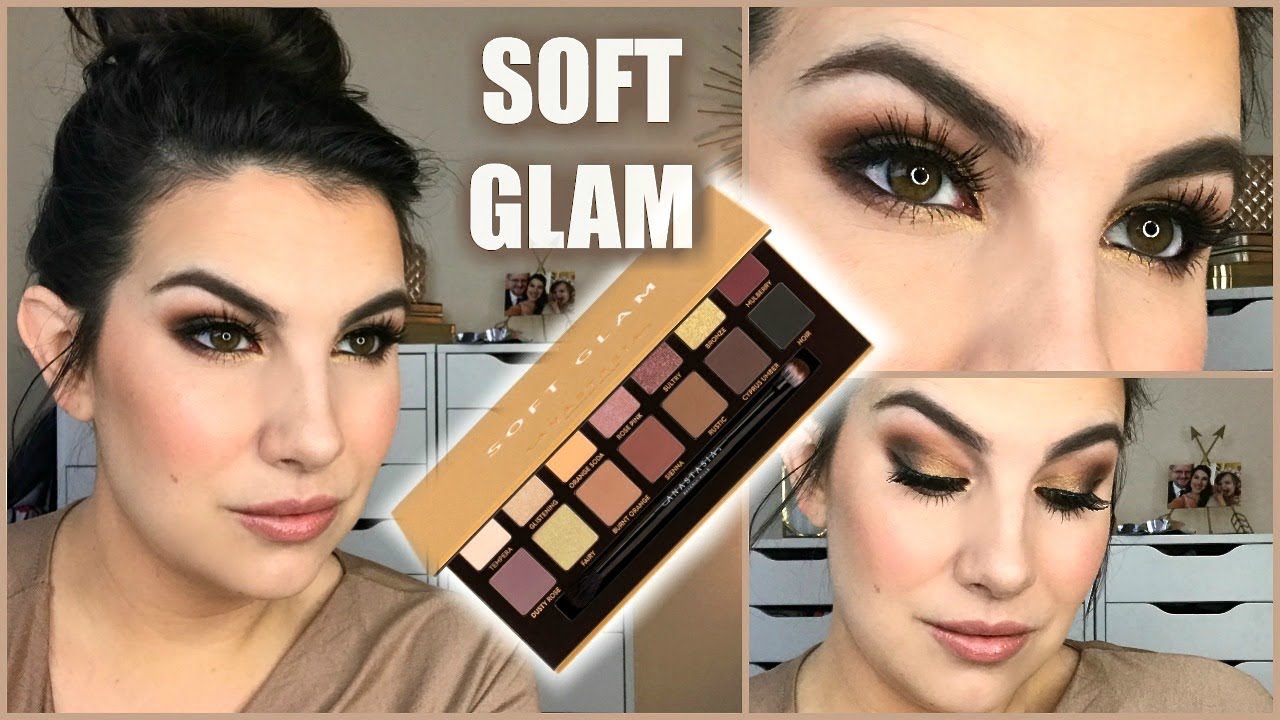 REVIEW/TUTORIAL Anastasia Soft Glam | Collab with LisaJMakeup!