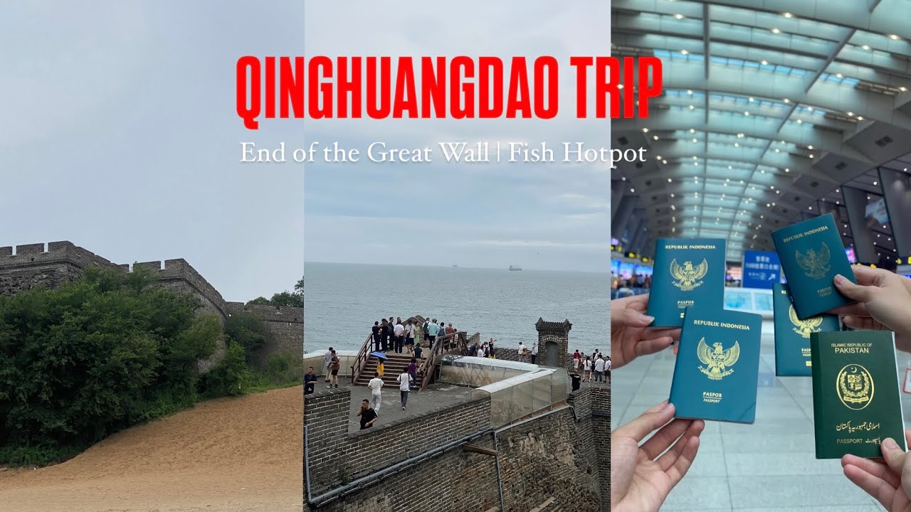 china university life | Qinghuangdao trip : ujung great wall of China + 1 SPY Pakistan 