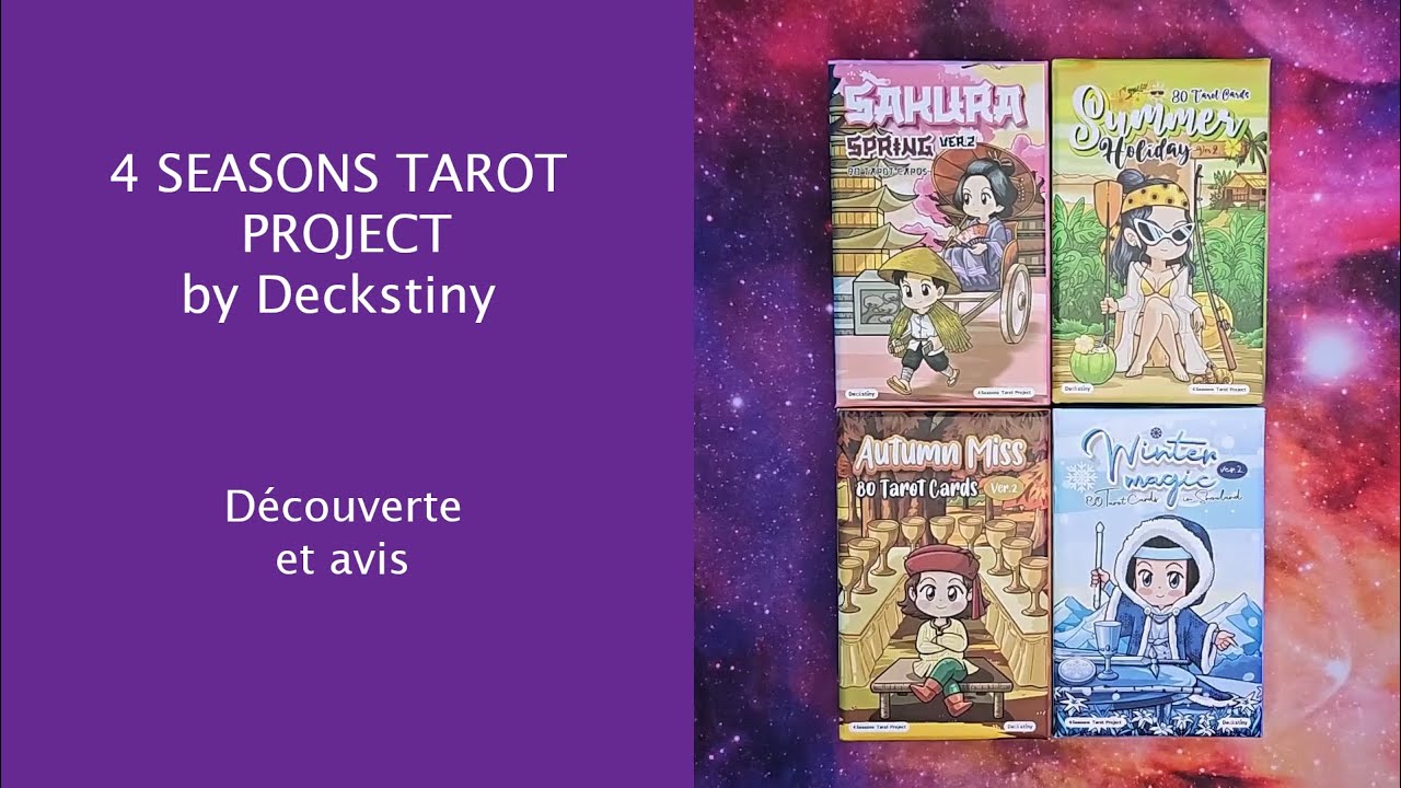 Découverte du 4 Seasons Tarot project by Deckstiny