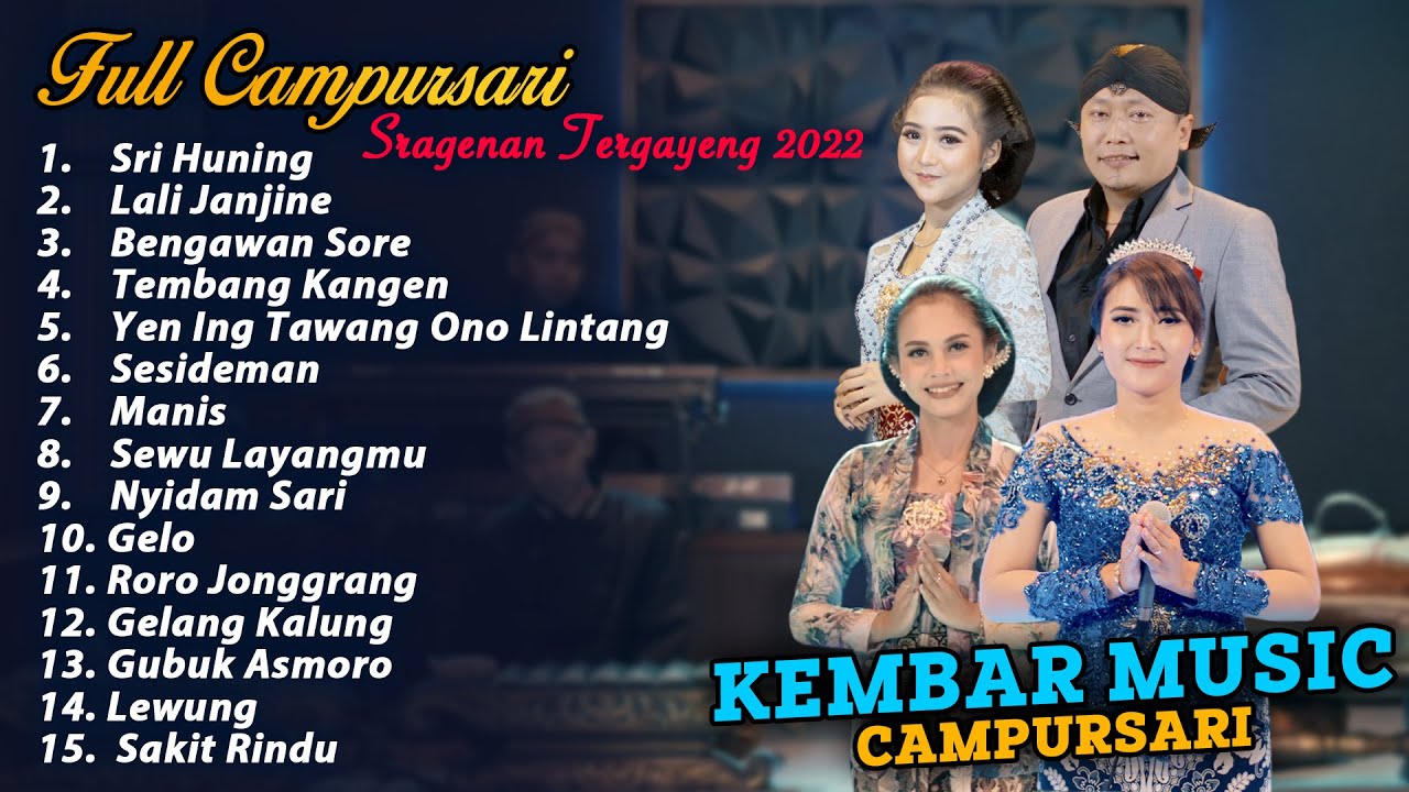 Full Album Campursari Sragenan Paling Enak !!! Rina Aditama Sri Huning Lali Janjine DIJAMIN GAYENG
