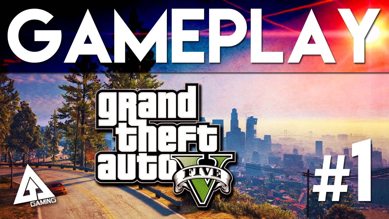 Геймплей GTA 5 для ПК, часть 1 &mdash; Пролог и первая миссия (1080P 60FPS)