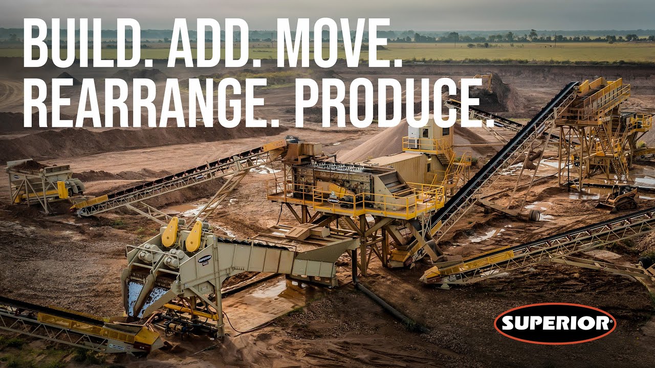 Modular Aggregate Plant Design With The Future In Mind