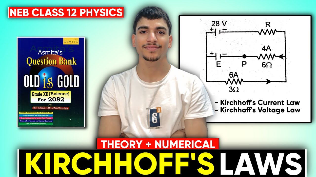 Kirchhoff’s Laws Class 12 NEB Physics 🔥 | KCL & KVL Explained with Numericals | GoalX | Sure Shot