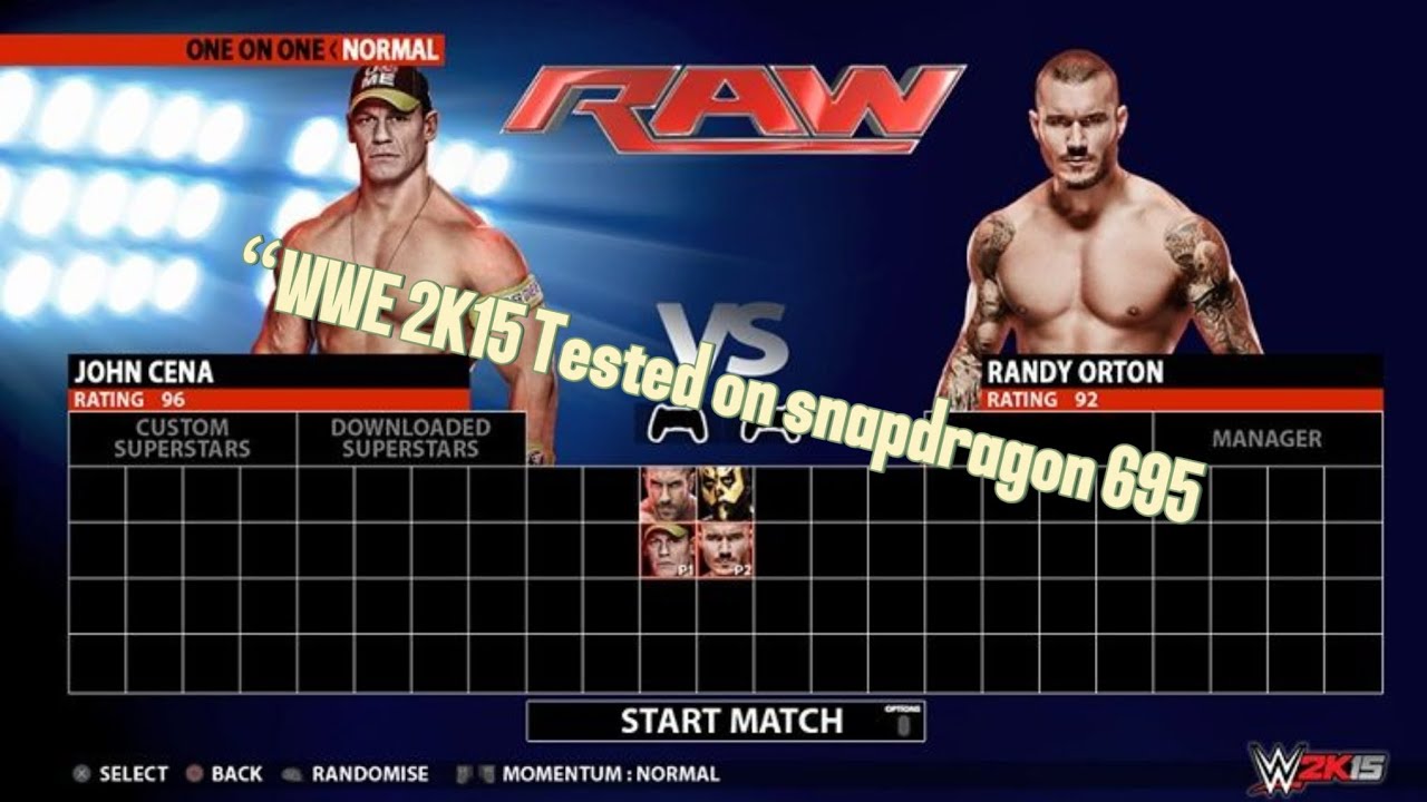 Wwe 2k15 tested on  Winlator 10(hotfix) in 