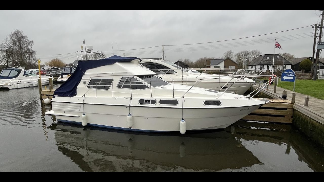Яхта Sealine 305 Statesman - Suai Dii продается в агентстве Norfolk Yacht Agency.