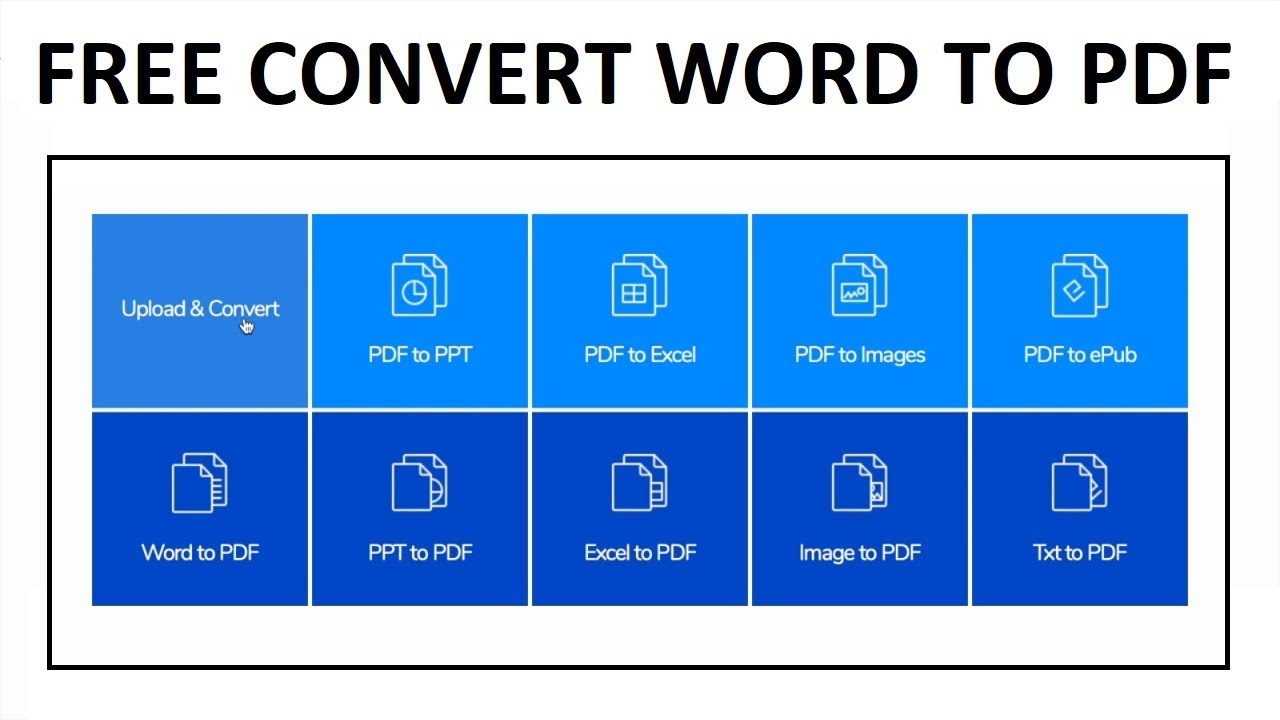 Hipdf - How to Covert Word to PDF Free Online