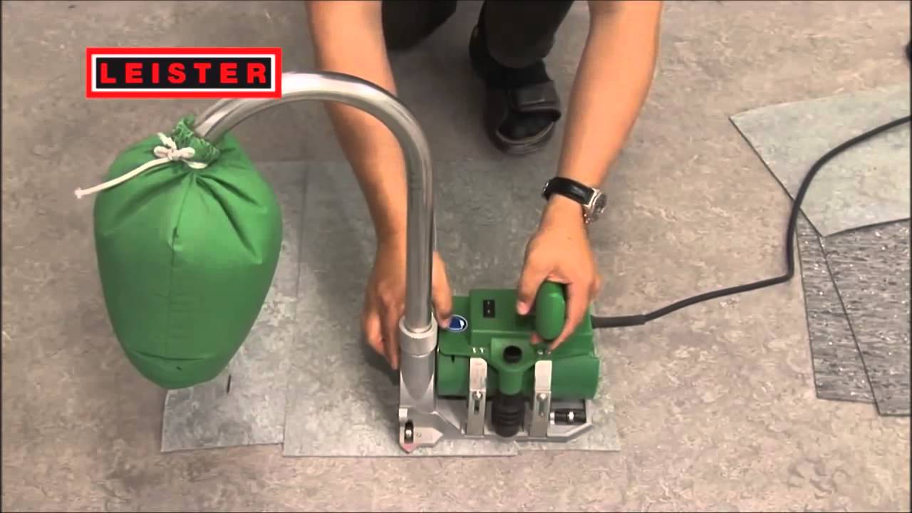 Leister Groover 120V - Dust Free Floor Milling