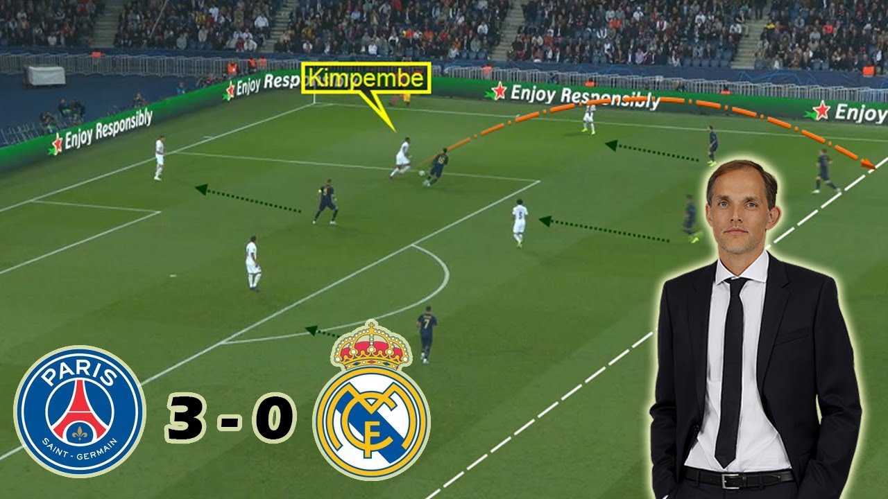 Thomas Tuchel's Tactical Masterclass | PSG vs Real Madrid 3-0 | Tactical Analysis