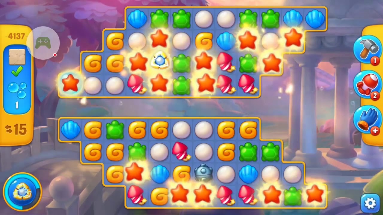 Fishdom TOP 10: win from 10 to 1 moves (issue 2) -- ТОП 10: выигрыш от 10 до 1 ходов (выпуск 2)