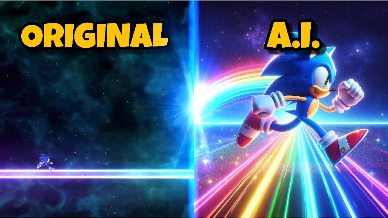 Sonic Colors - Speak With Your Heart... but it's extended by AI
