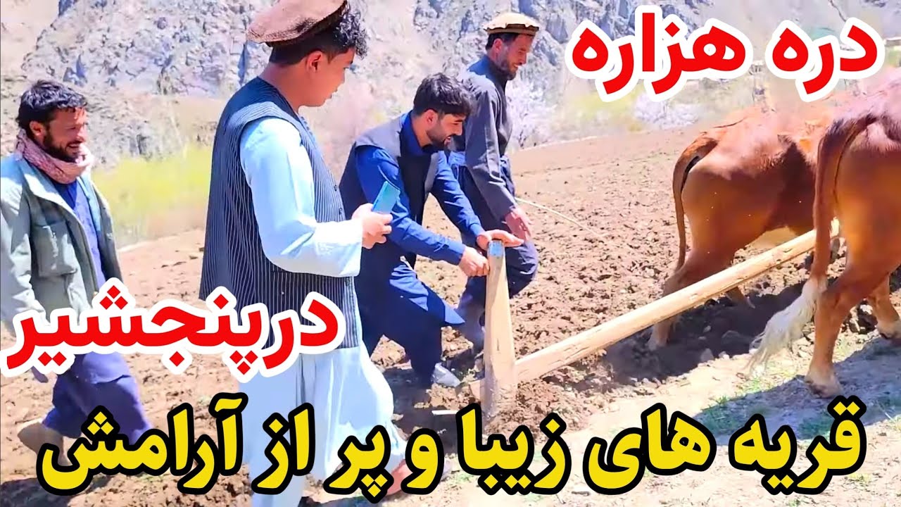 دره هزاره در میان کوه های پنجشیر
