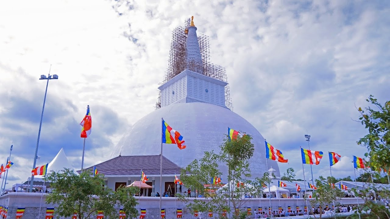 Sandahiru Seya Opening Ceremony - Newly Built Buddhist temple in Anuradhapura