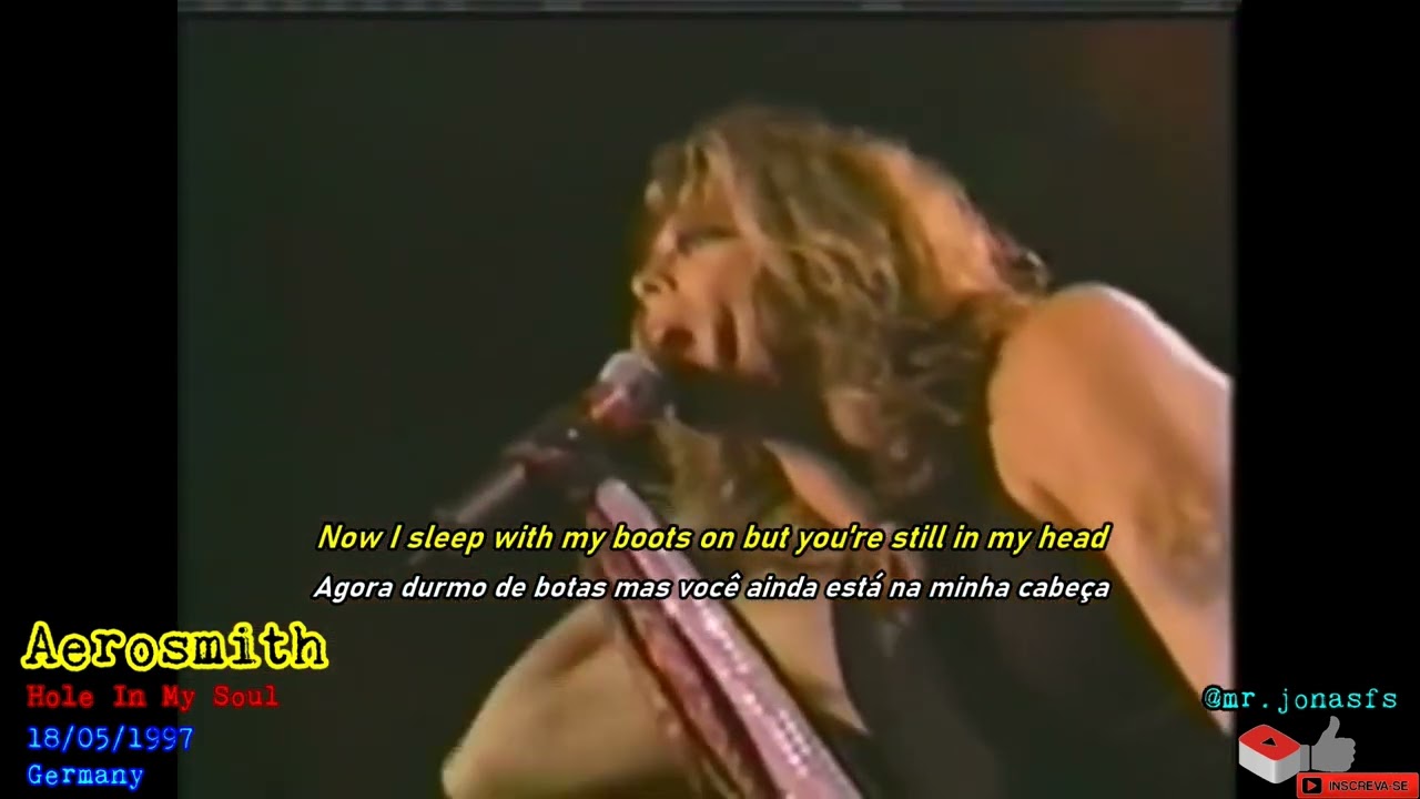 Aerosmith - Hole In My Soul (Legendado em Português e com a Letra Original) [With Lyrics] PT-BR/EN