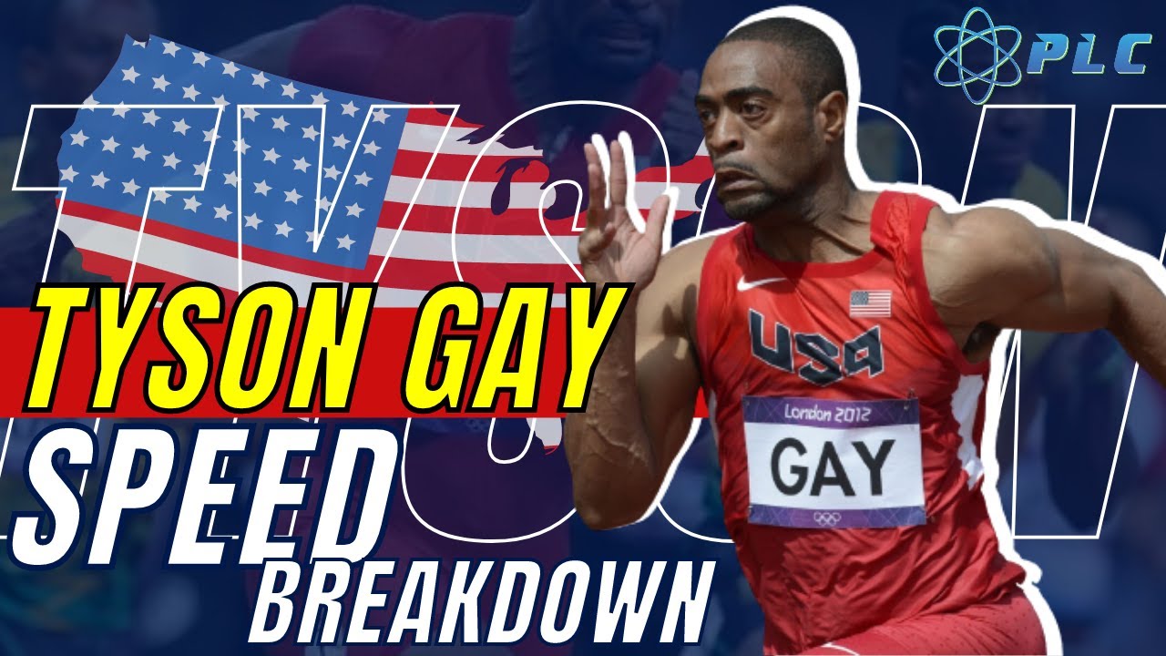 The Numbers of Running a 9.69 - Tyson Gay 100M Sprint