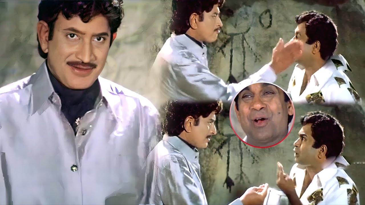 Super Star Krishna And Brahmanandam EEGA Comedy scenes | Telugu Comedy Scenes | @iDNizamabad-hj1vp