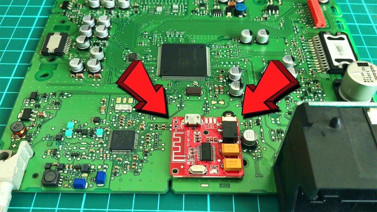 Teyp İçerisine Bluetooth Modül Montajı Nasıl Yapılır? Detaylı Anlatım! Bluetooth - AUX IN