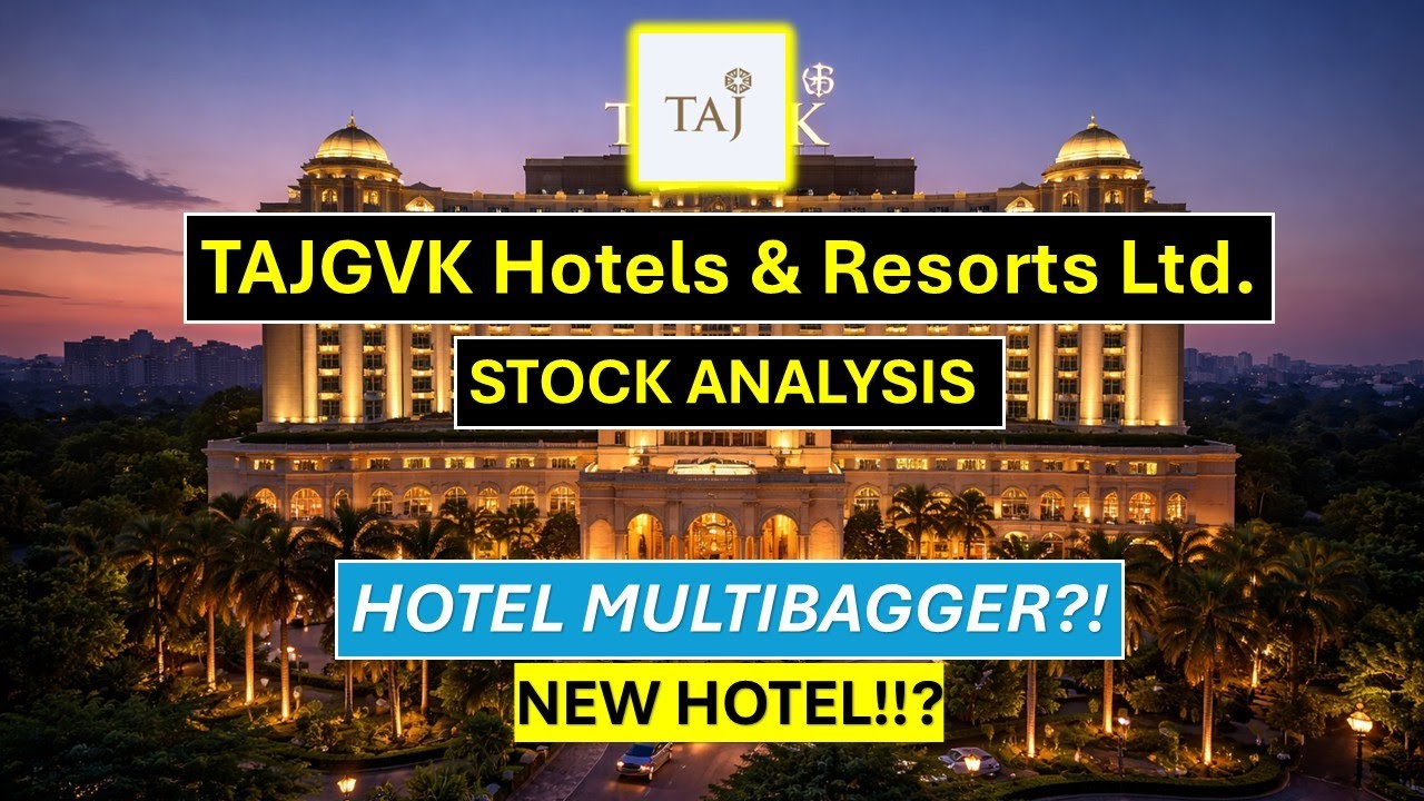TajGVK Hotels & Resorts STOCK ANALYSIS. Profitable Hotel Multibagger?!